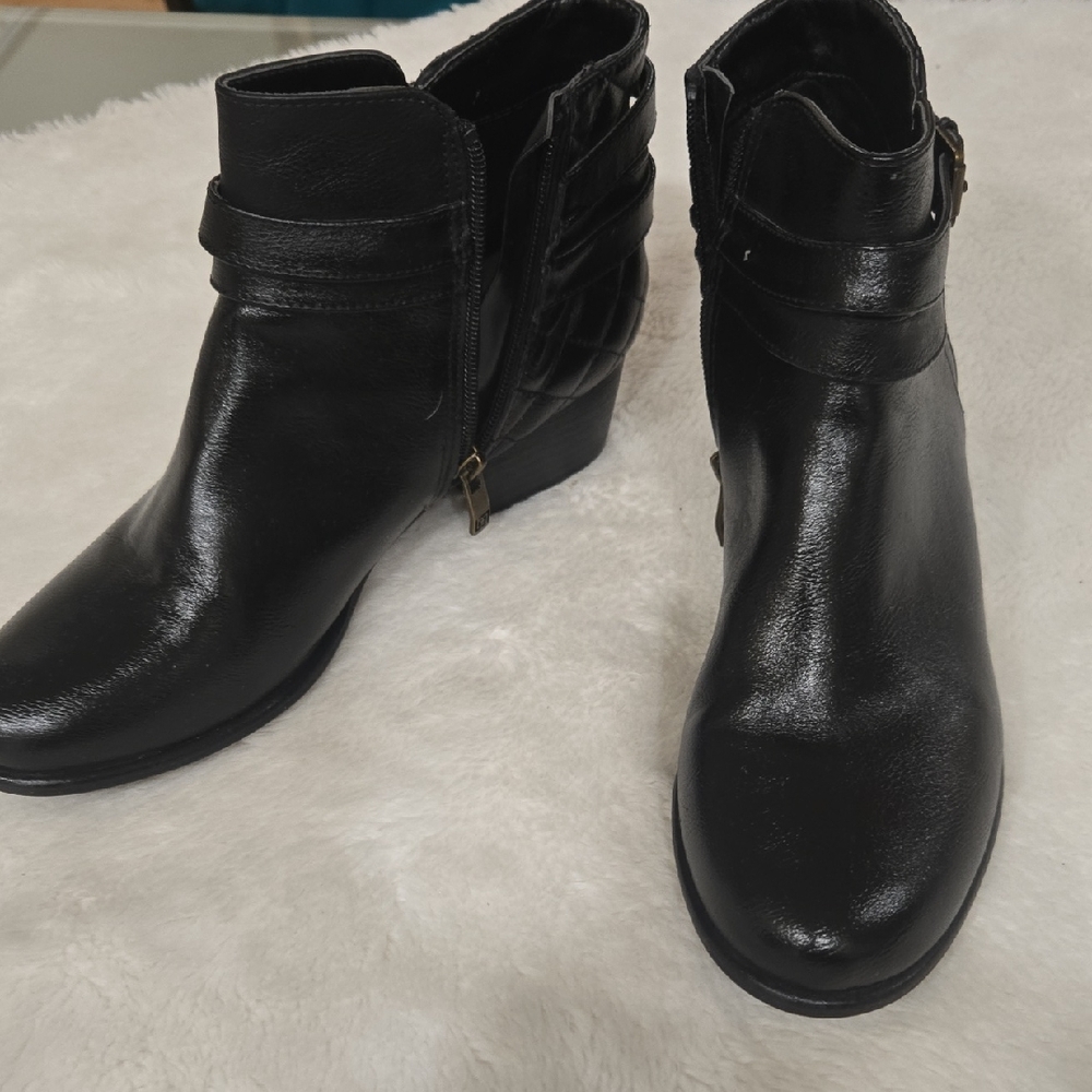 Sleek Black Ankle Booties